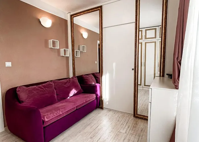公寓 Monte Carlo Vaio - 1br Garden - With Direct Pool Access 阳光海滩